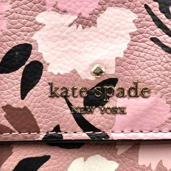 🚫SOLD Kate Spade Mini Emelyn Briar Lane Gala Floral Pink Multi Shoulder Purse - Picture 3 of 7